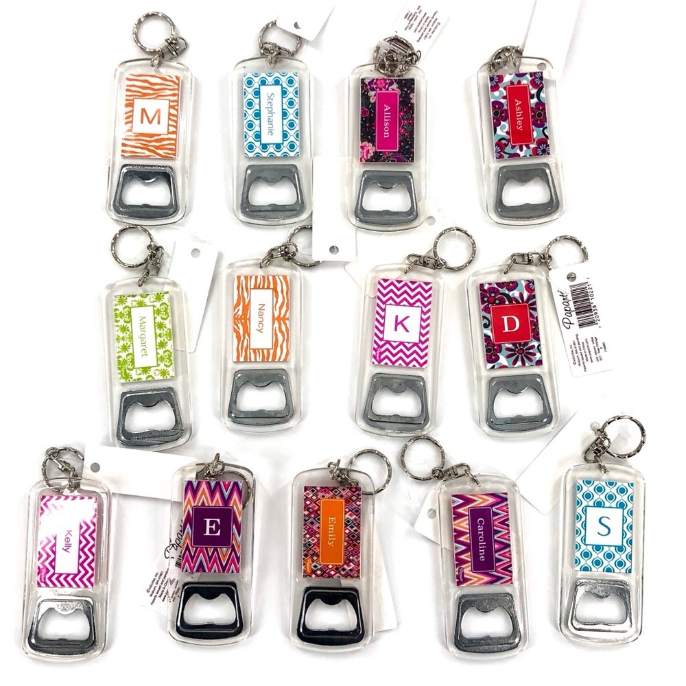🌷Bright Color Trendy Bottle Opener Keychains